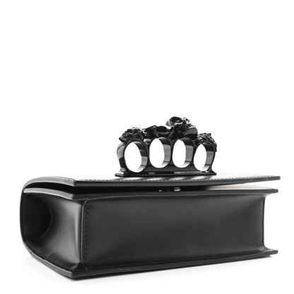 Alexander McQueen Calfskin Knuckle Crossbody Black 4 of 9