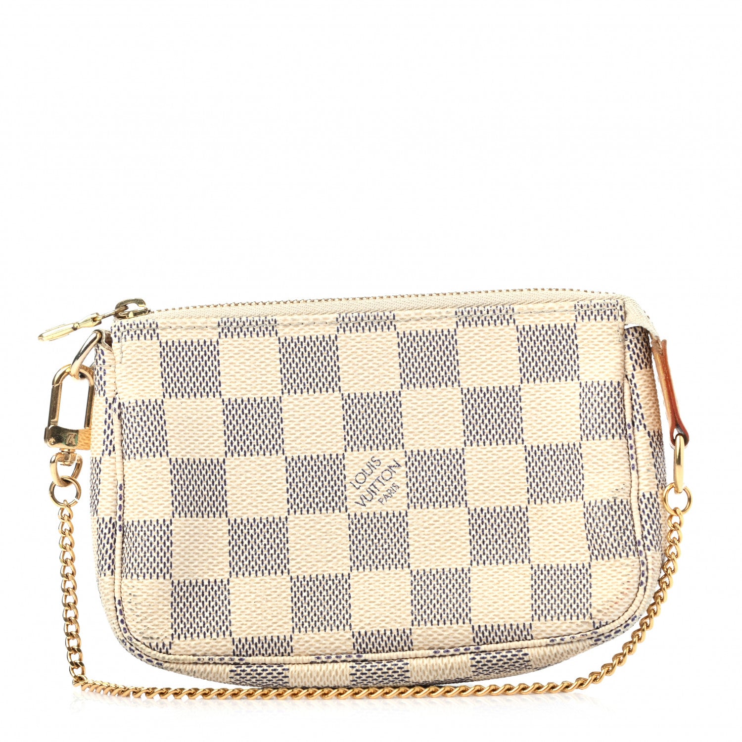 Louis Vuitton Damier Azur Mini Pochette Accessories 1 of 10