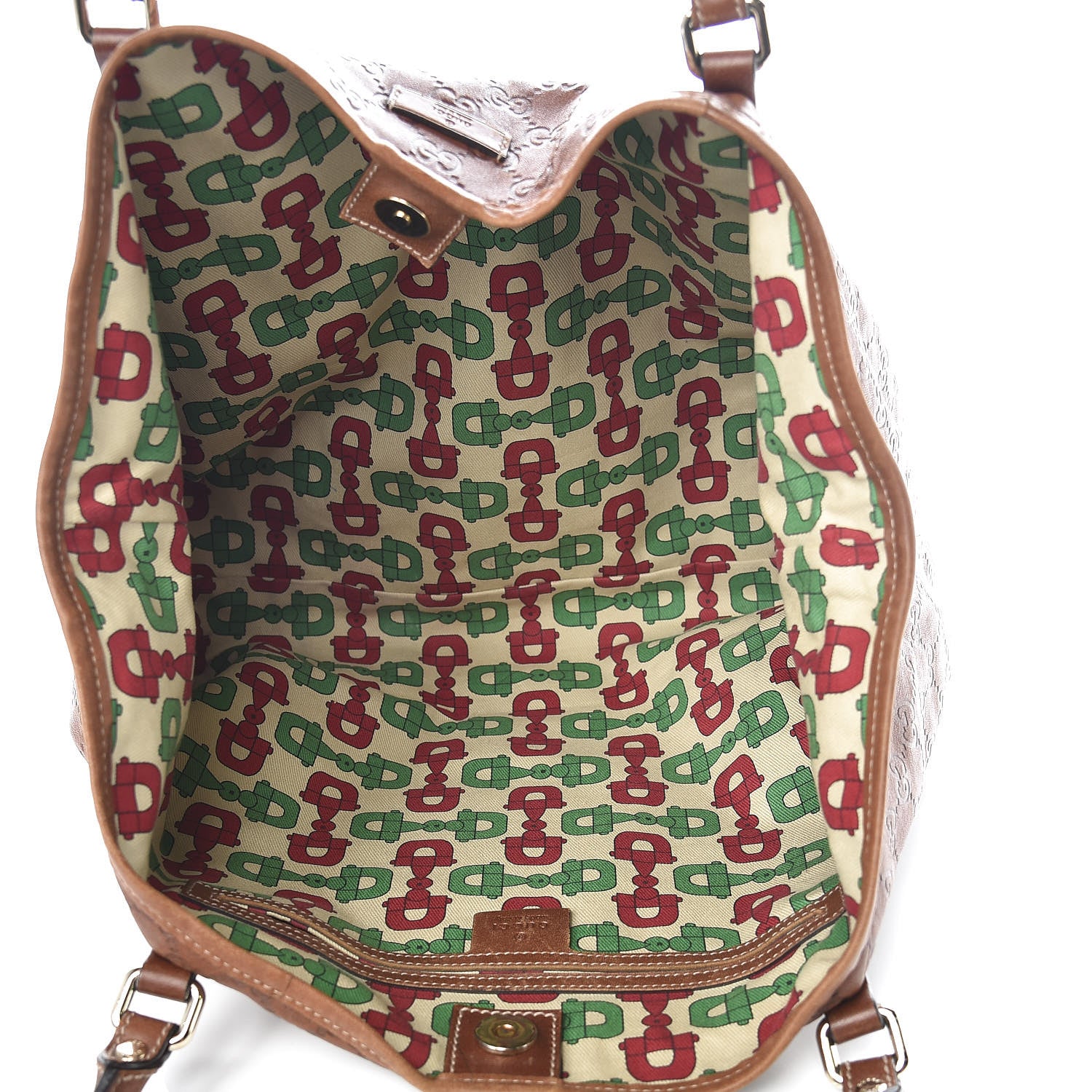 Gucci Guccissima Medium Joy Tote Brown 7 of 10