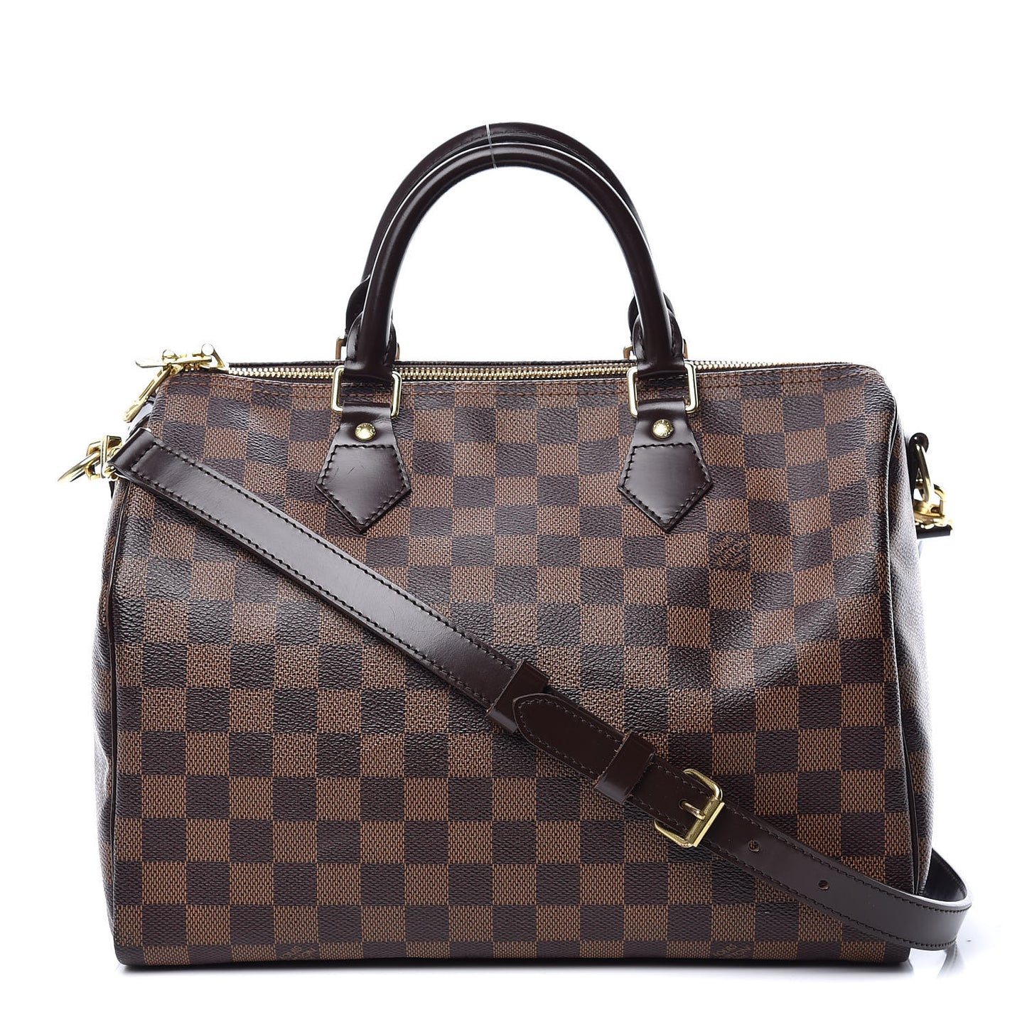 Damier Ebene Speedy Bandouliere 30