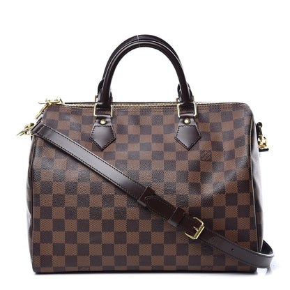 Louis Vuitton Damier Ebene Speedy Bandouliere 30 1 of 11