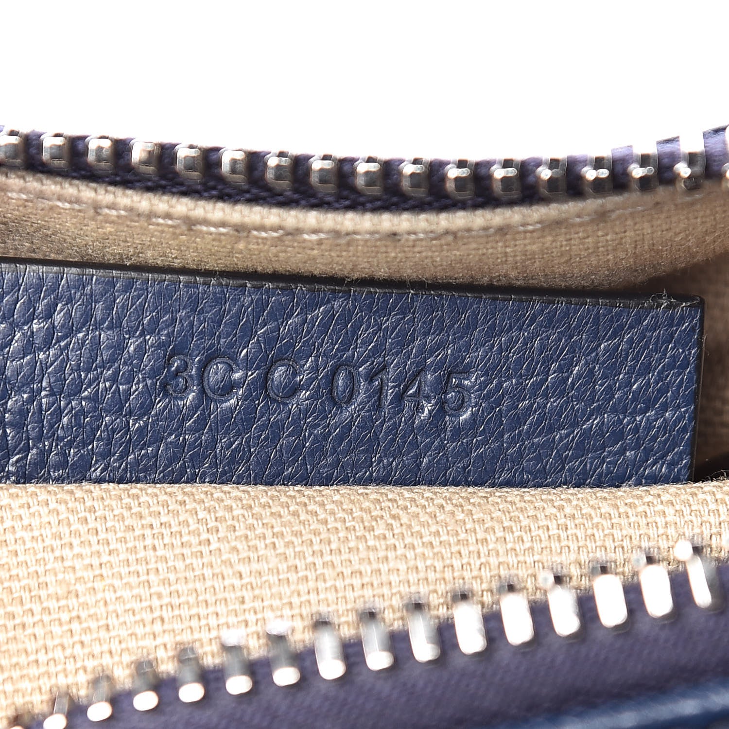 Givenchy Sugar Goatskin Small Antigona Beauty Wristlet Navy 7 of 10