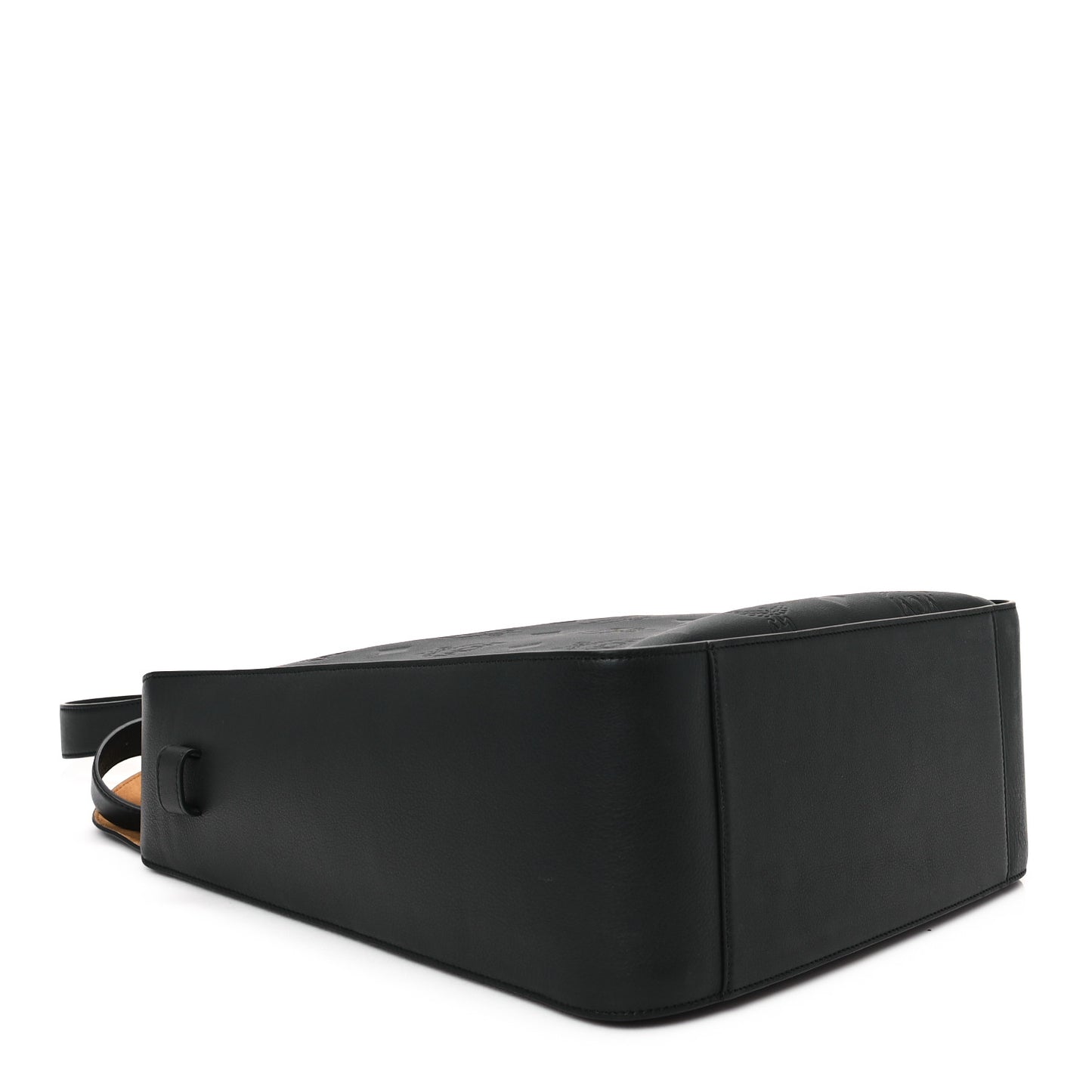 Calfskin Ottomar Monogram Large Aren Flap Hobo Black