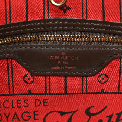 Louis Vuitton Damier Ebene Neverfull MM 6 of 9