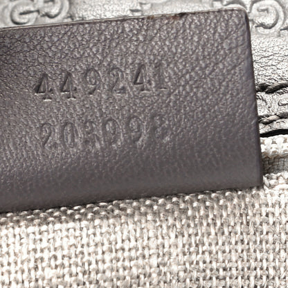 Gucci Microguccissima Small Bree Tote Graphite 7 of 11