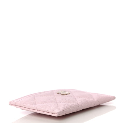 Chanel Caviar Quilted Card Holder Light Pink 4 of 12