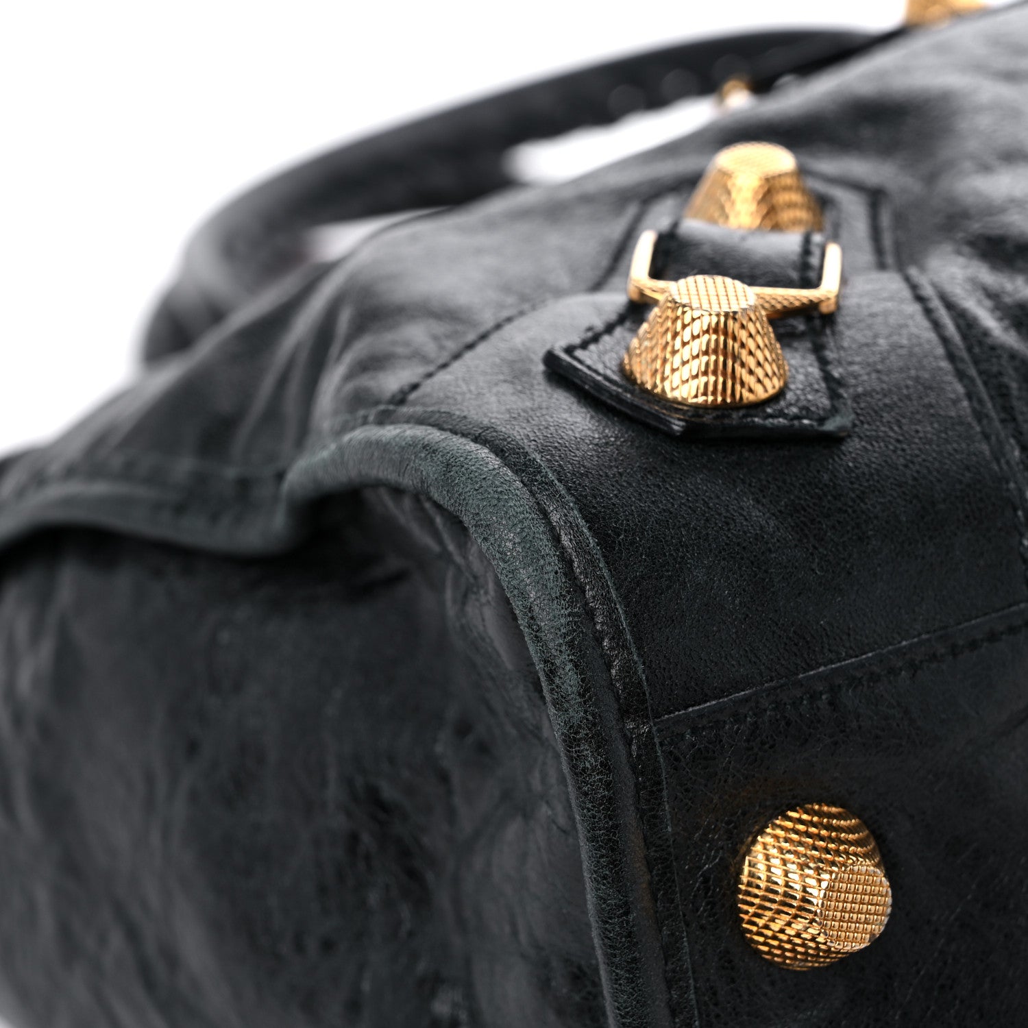 Balenciaga Agneau Giant 21 Gold Hardware Weekender Black 7 of 16