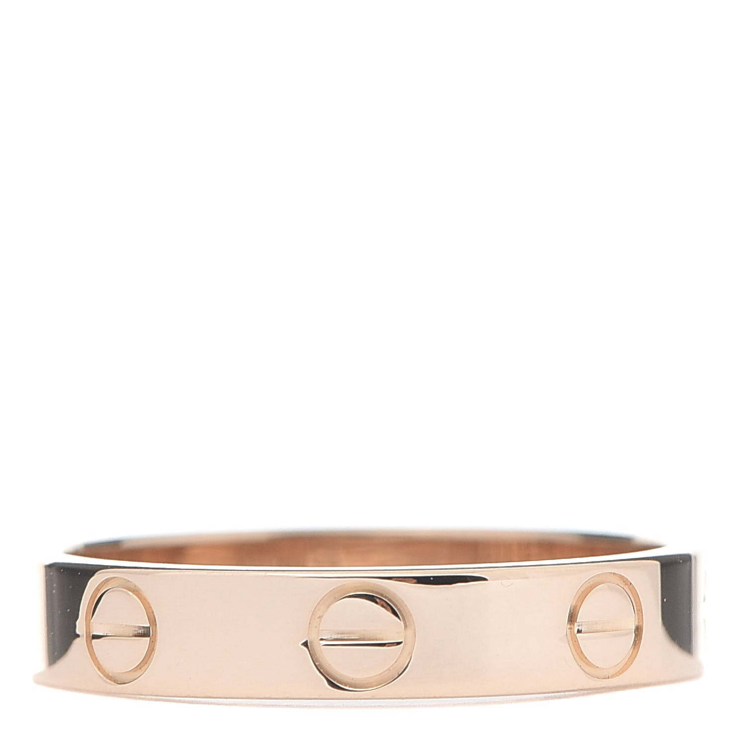 Cartier 18K Pink Gold 3.5mm LOVE Wedding Band Ring 52 6 3 of 4