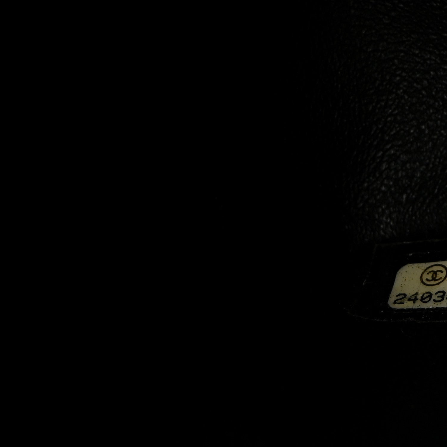 Chanel Crumpled Calfskin Quilted Mini Rectangular Flap So Black 7 of 10