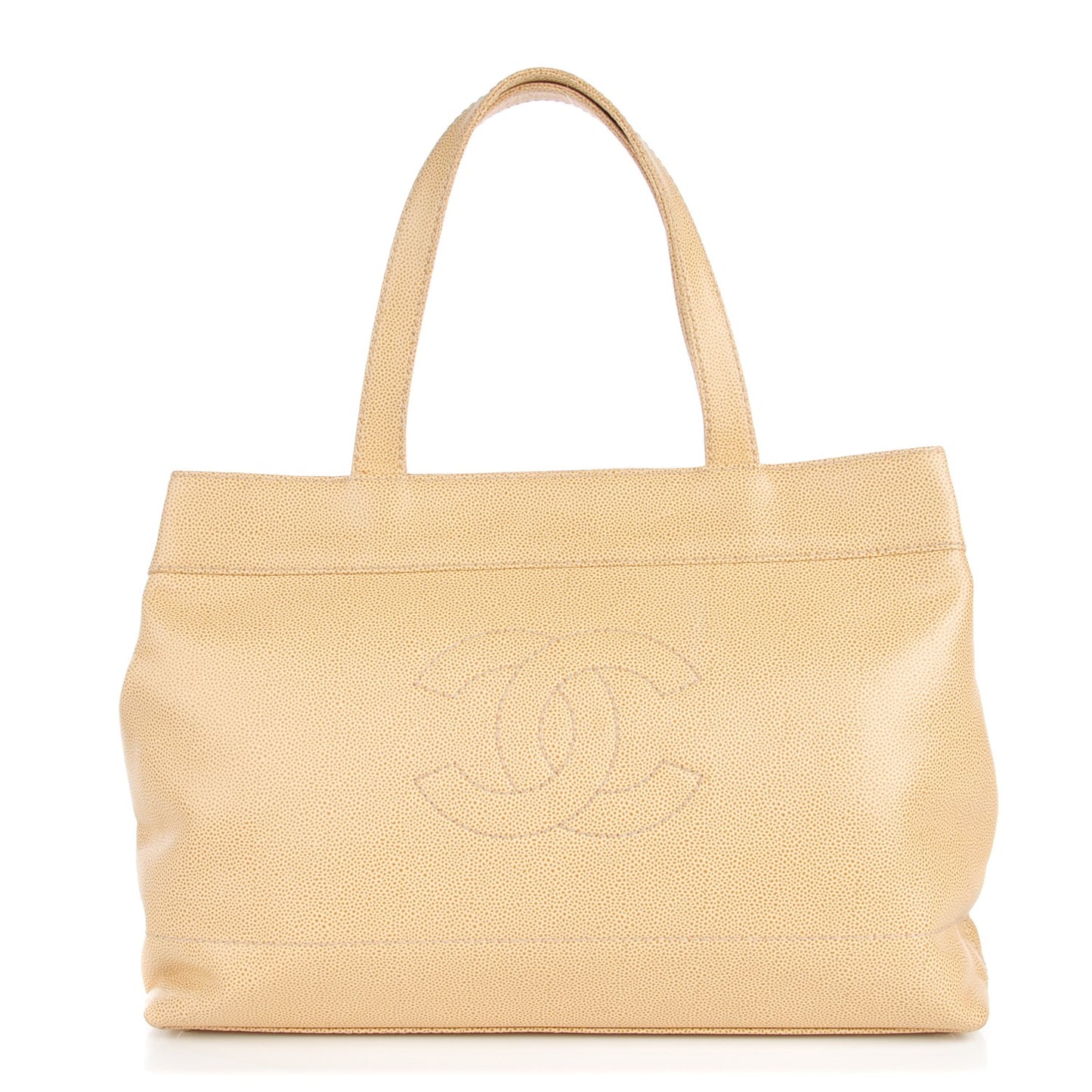 Caviar CC Tote Beige Clair