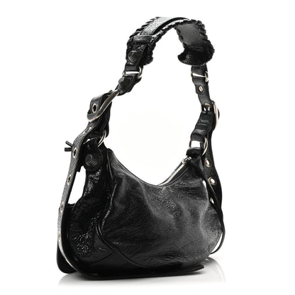 Balenciaga Agneau Arena Le Cagole Shoulder Bag XS Black 4 of 11