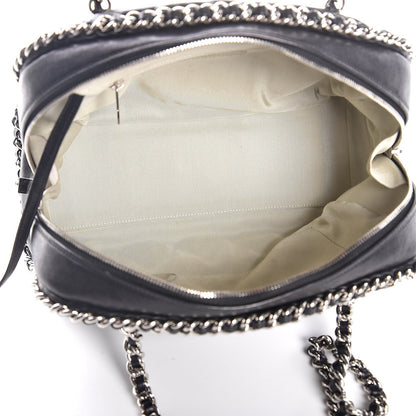 Chanel Calfskin Chain Around Bowler Black 5 of 7
