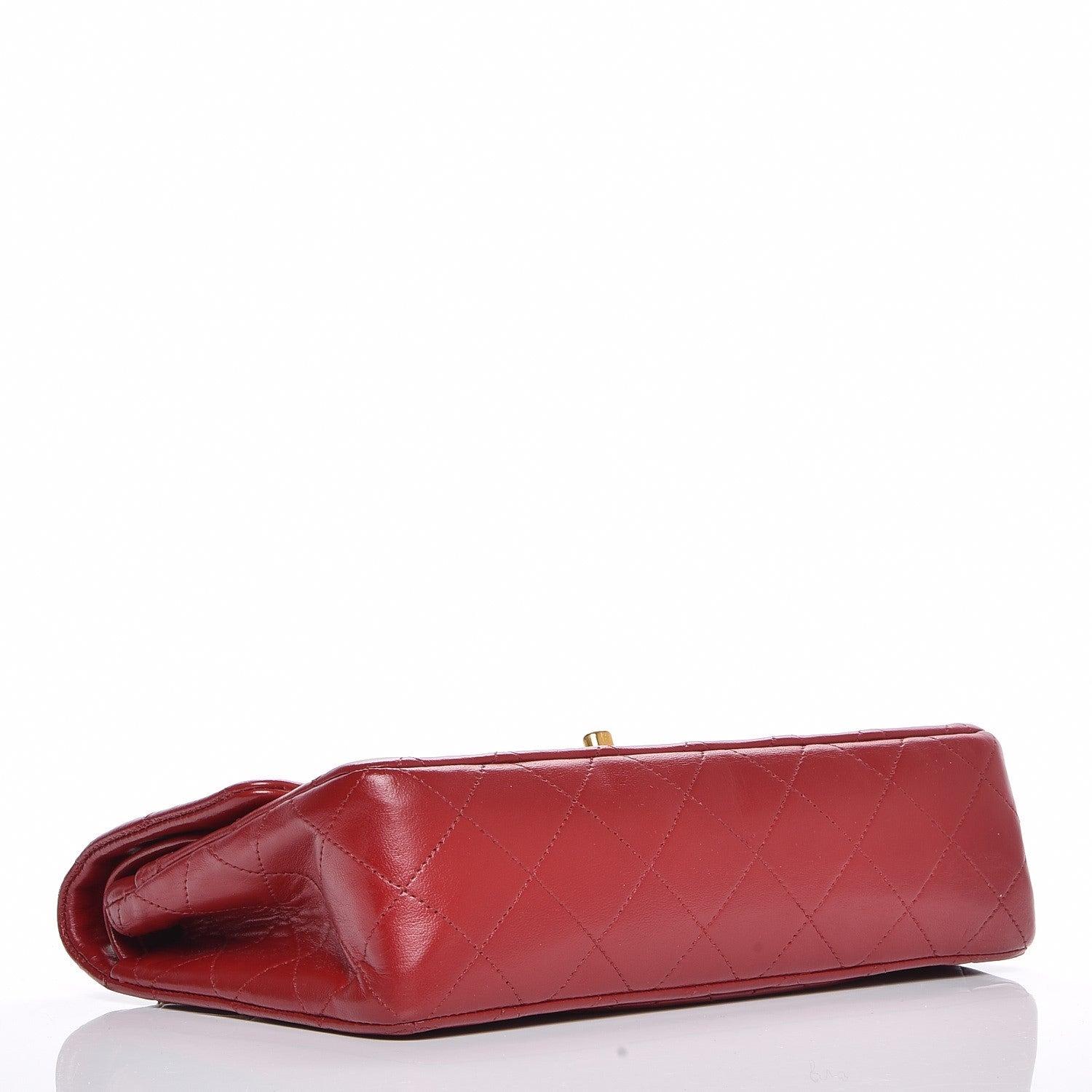 Chanel Lambskin Quilted Small Double Flap Red 4 of 7