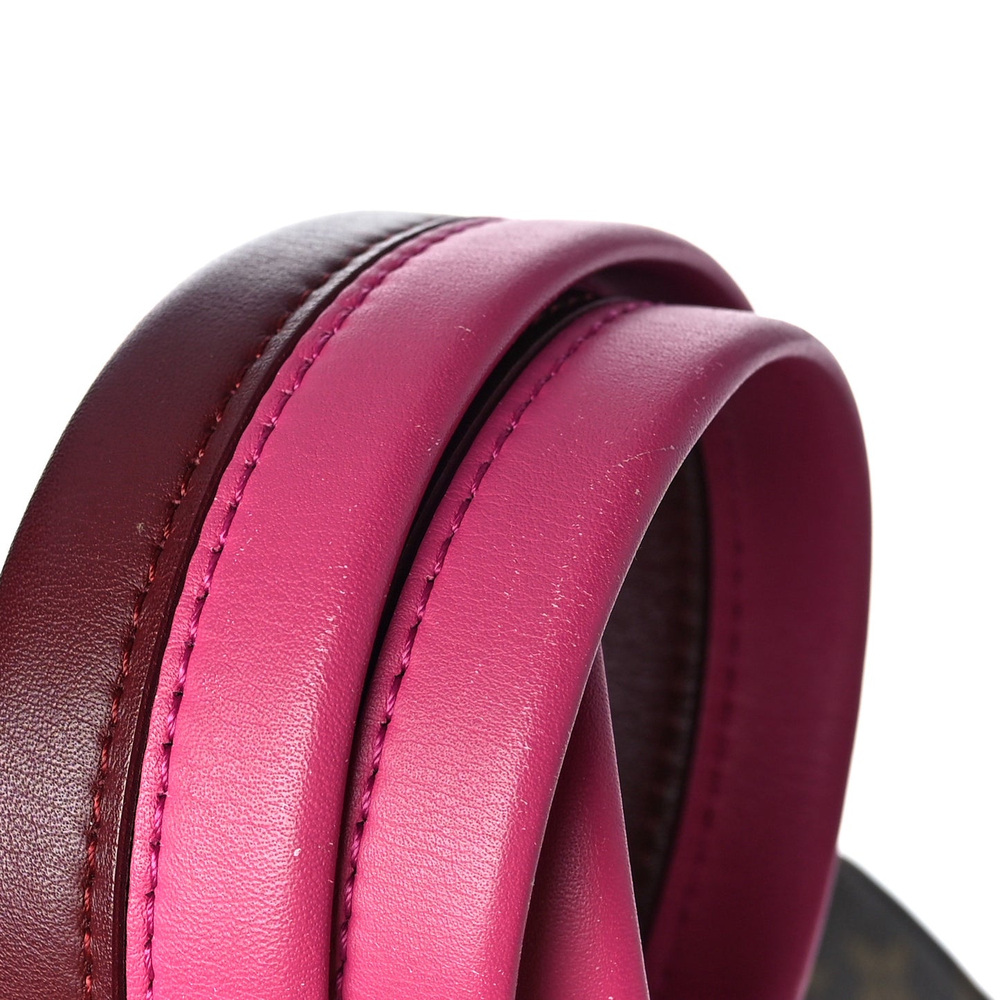 Monogram Cluny BB Bordeaux Fuchsia