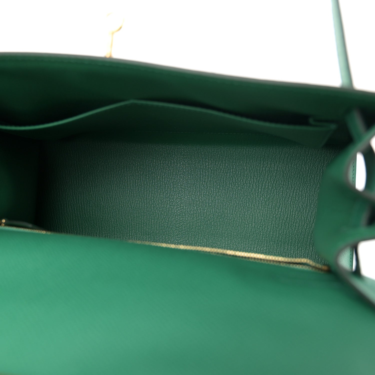 Hermes Epsom Kelly Sellier 28 Vert Vertigo 5 of 12