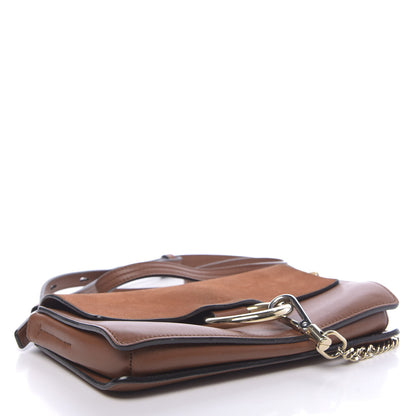 Chloe Suede Calfskin Small Faye Shoulder Bag Tobacco 4 of 14