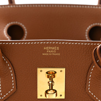 Hermes Togo Birkin 30 Gold 5 of 10
