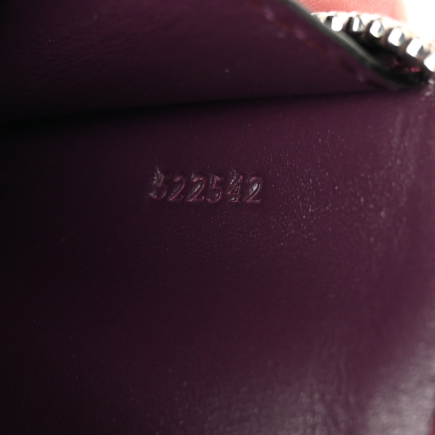 Soft Grained Calfskin Coin Card Holder Dirty Mauve Squirrel