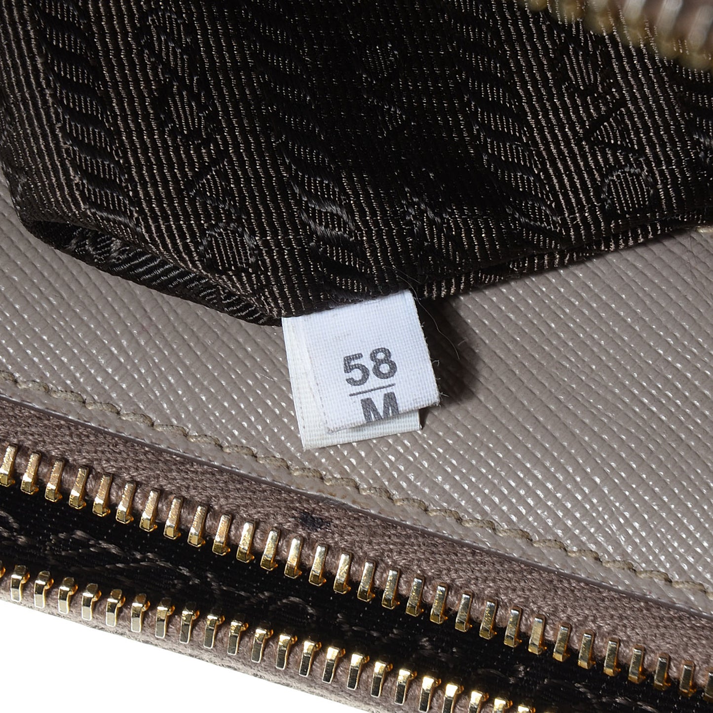Saffiano Lux Large Double Zip Tote Argilla