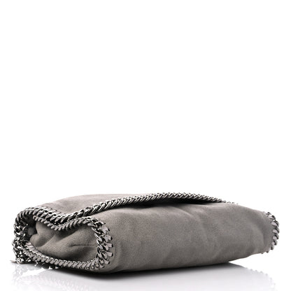 Stella McCartney Shaggy Deer Falabella Crossbody Clutch Light Grey 4 of 10