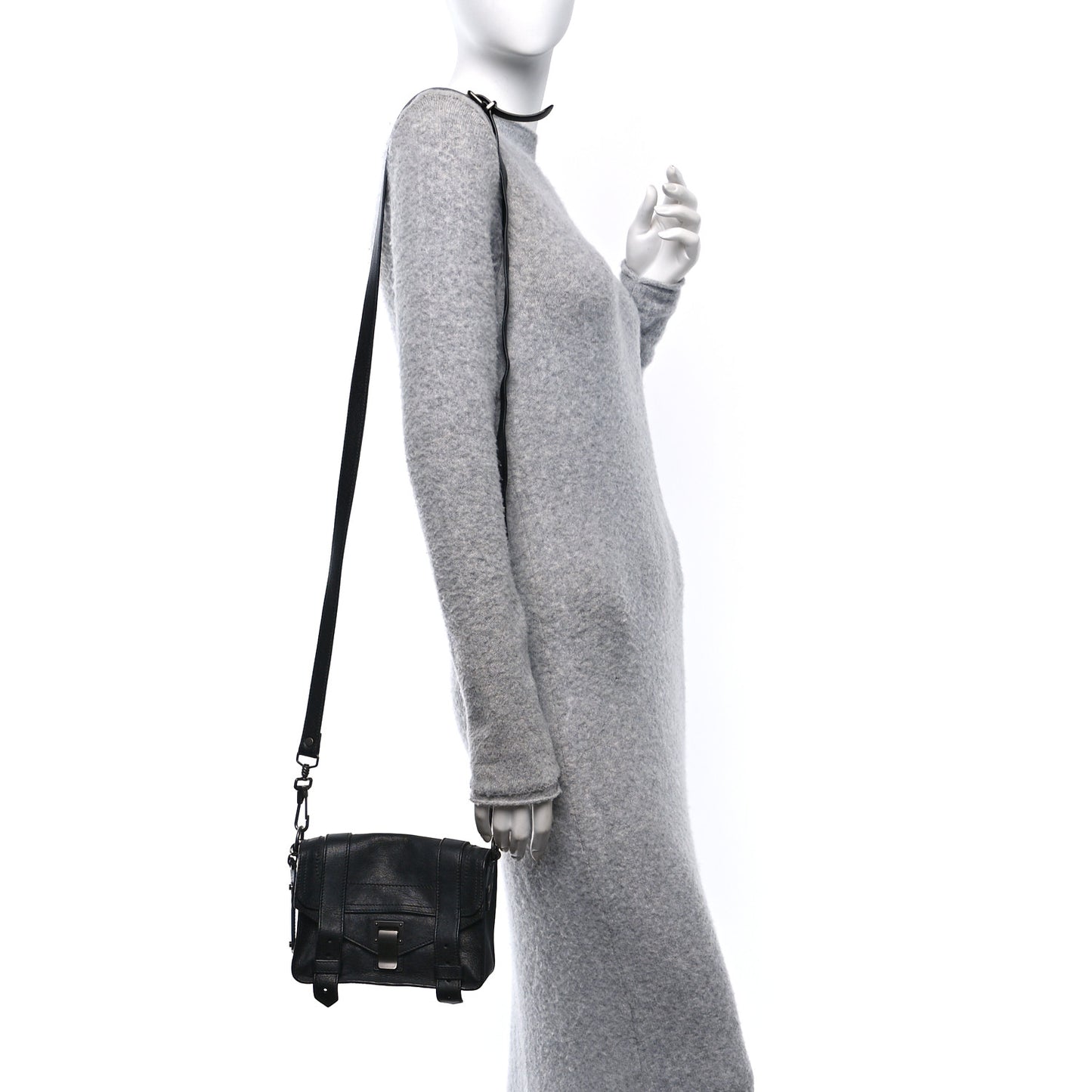 Lambskin PS1 Mini Crossbody Black