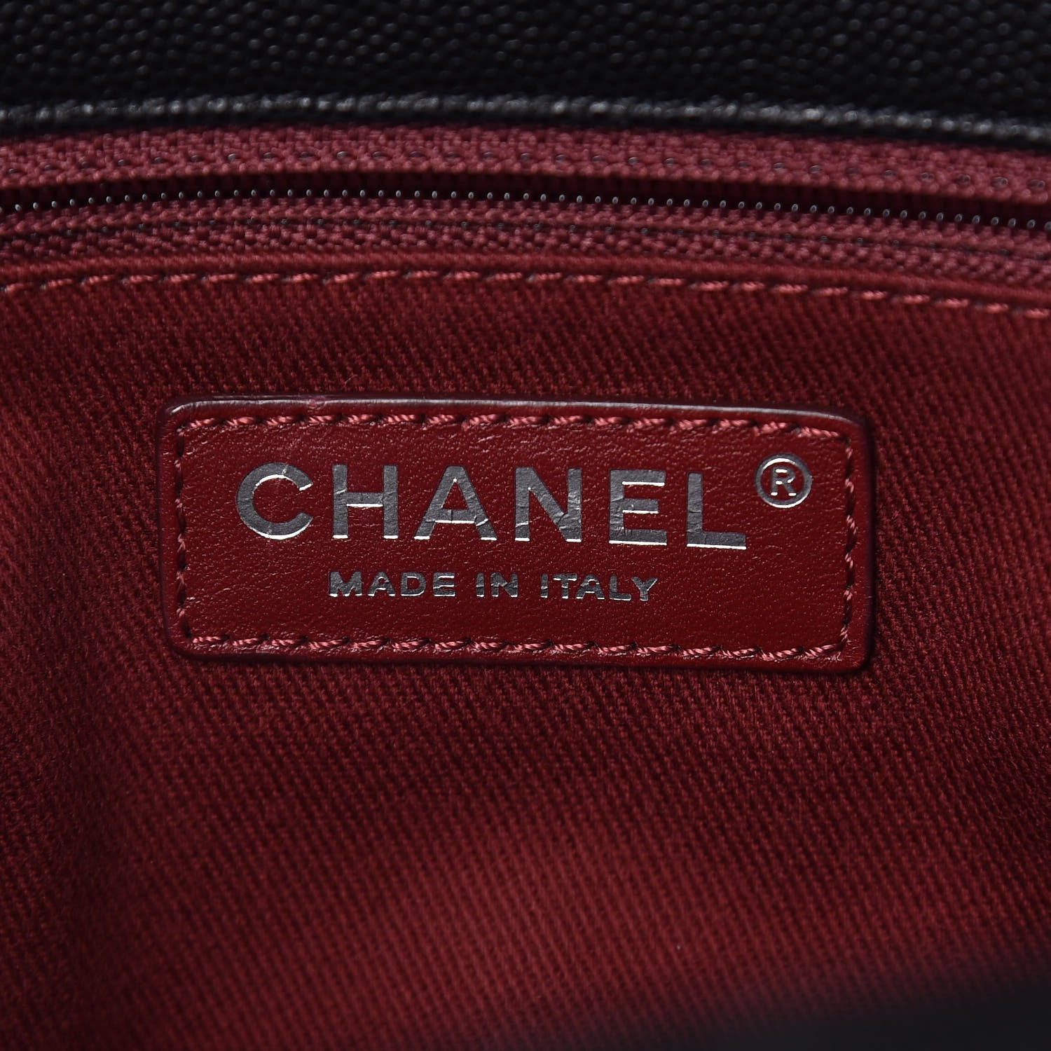 Chanel Caviar Quilted Medium Coco Handle Flap Black 6 of 12