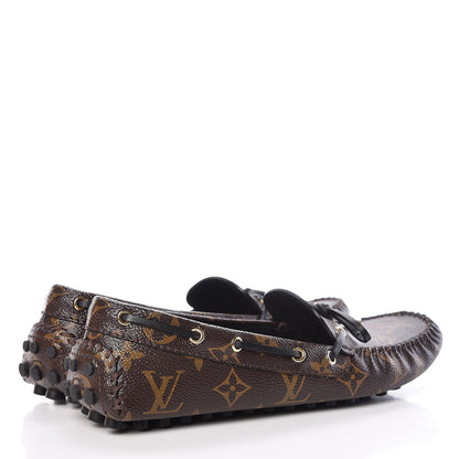Louis Vuitton Patent Monogram Gloria Loafers 37.5 4 of 10