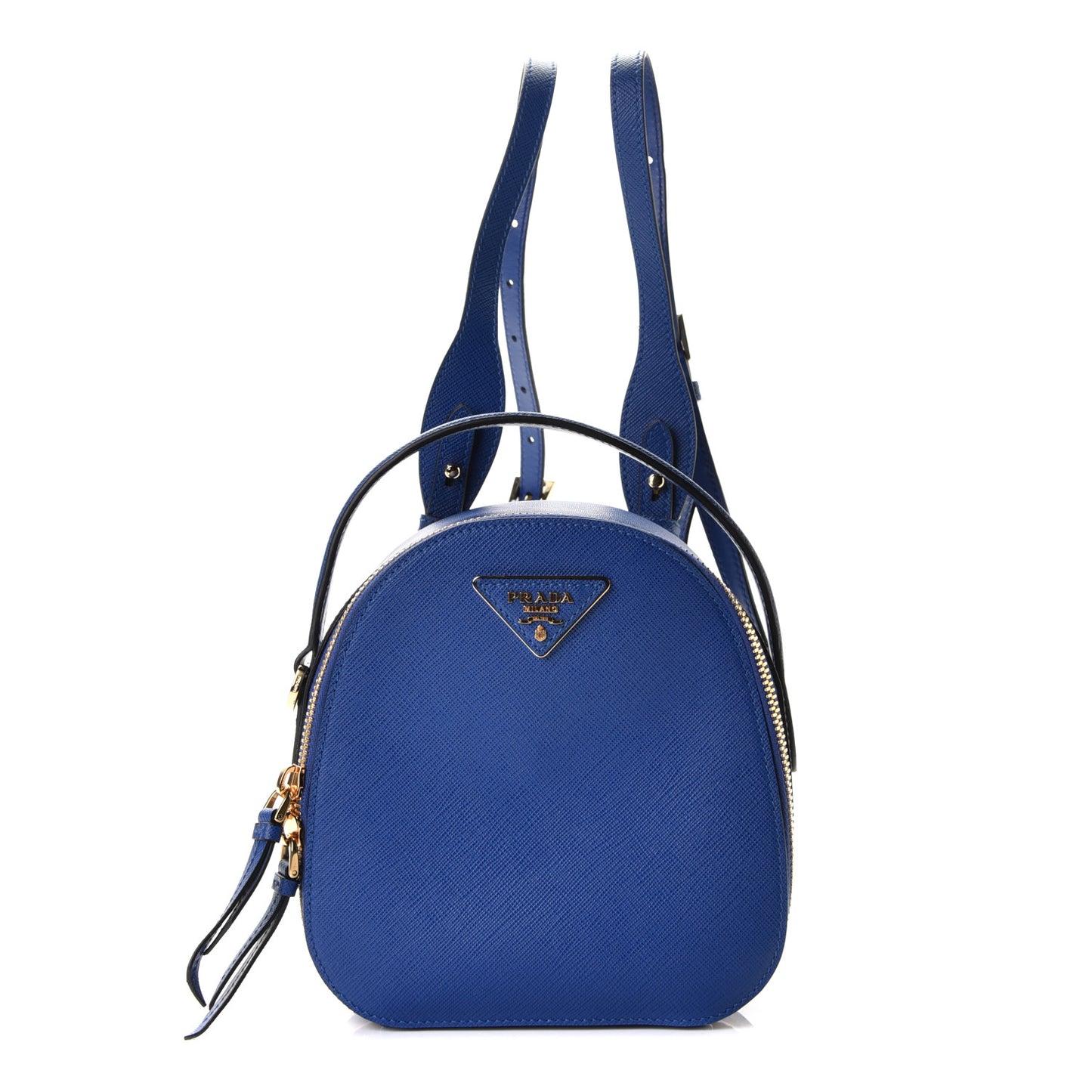 Saffiano Lux Mini Odette Backpack Bleuette