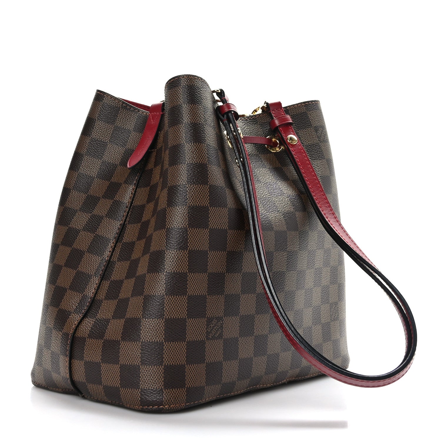 Louis Vuitton Damier Ebene Neonoe MM Cherry Berry 4 of 11