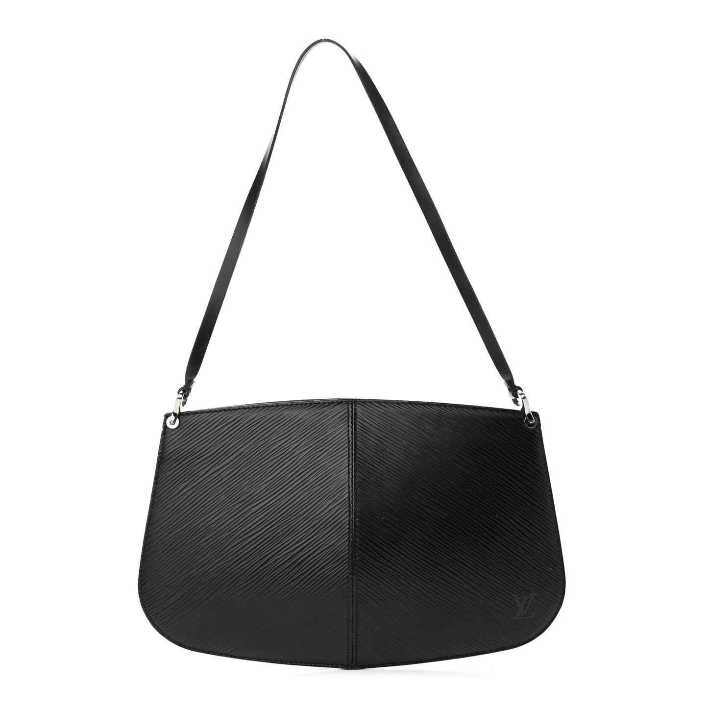 Epi Demi Lune Pochette Black