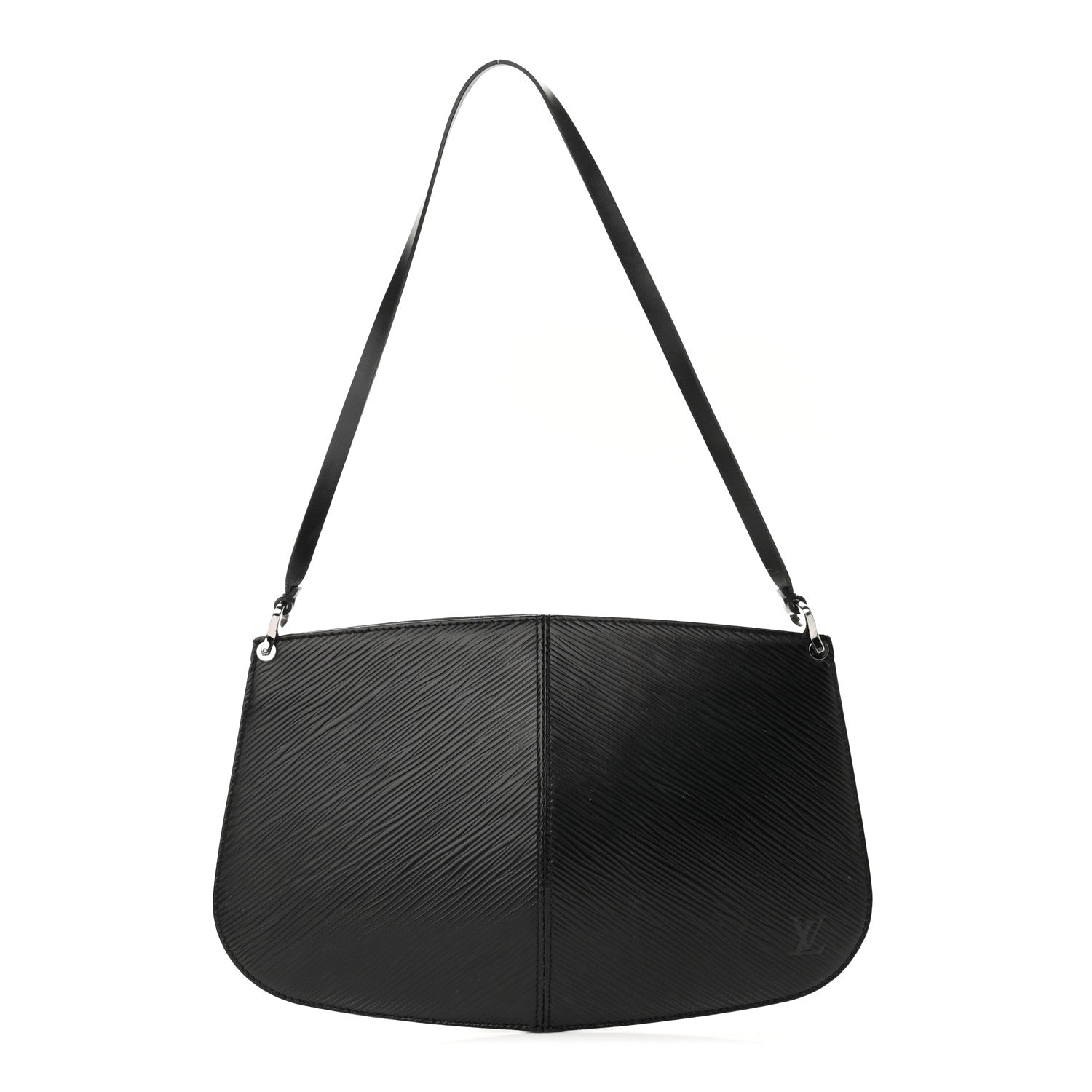 Louis Vuitton Epi Demi Lune Pochette Black 1 of 10