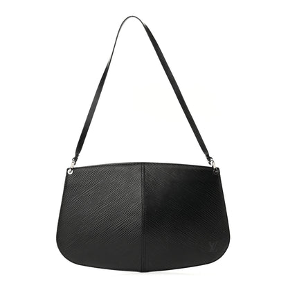 Louis Vuitton Epi Demi Lune Pochette Black 1 of 10
