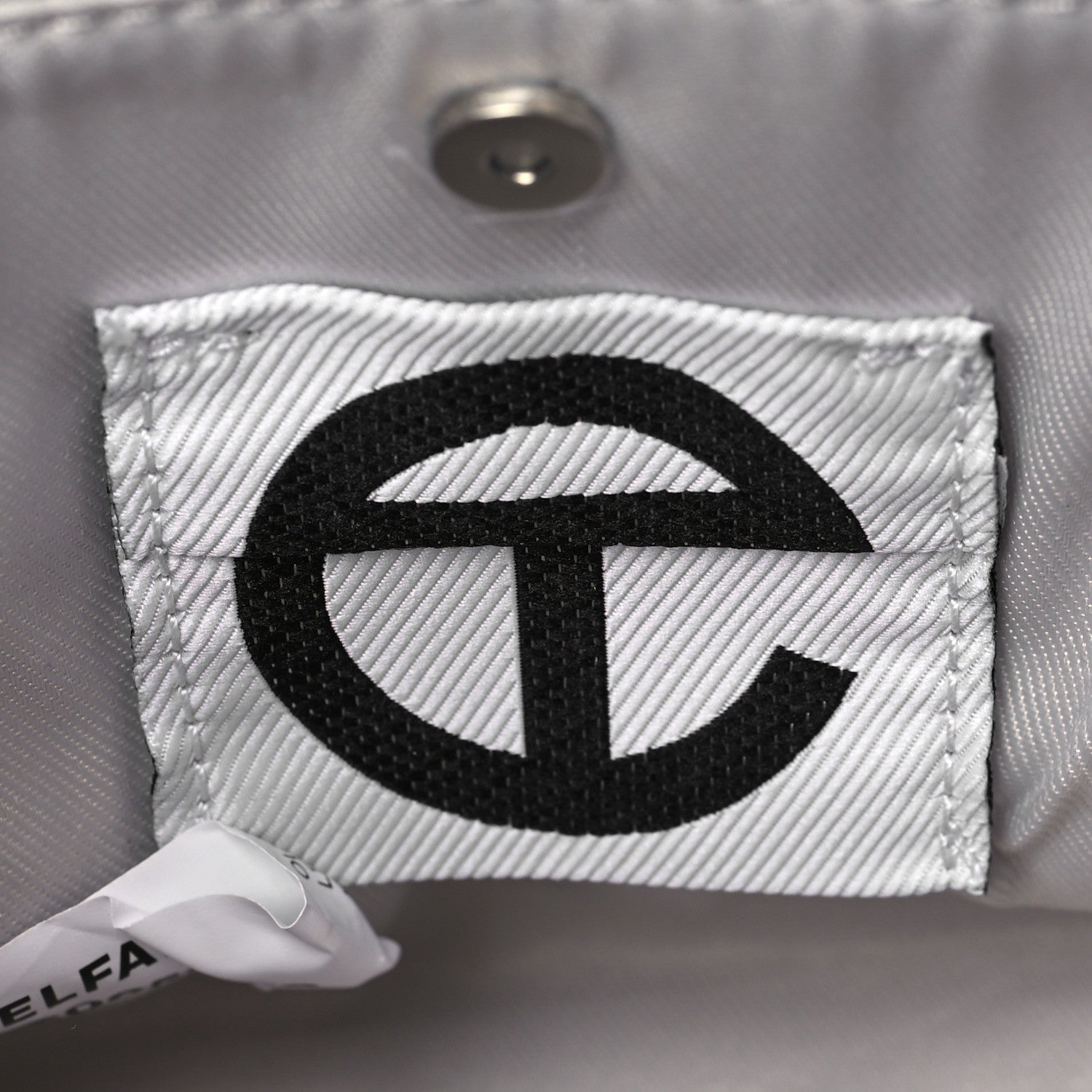 Telfar Metallic Vegan Leather Small Shopping Bag Silver 6 of 10