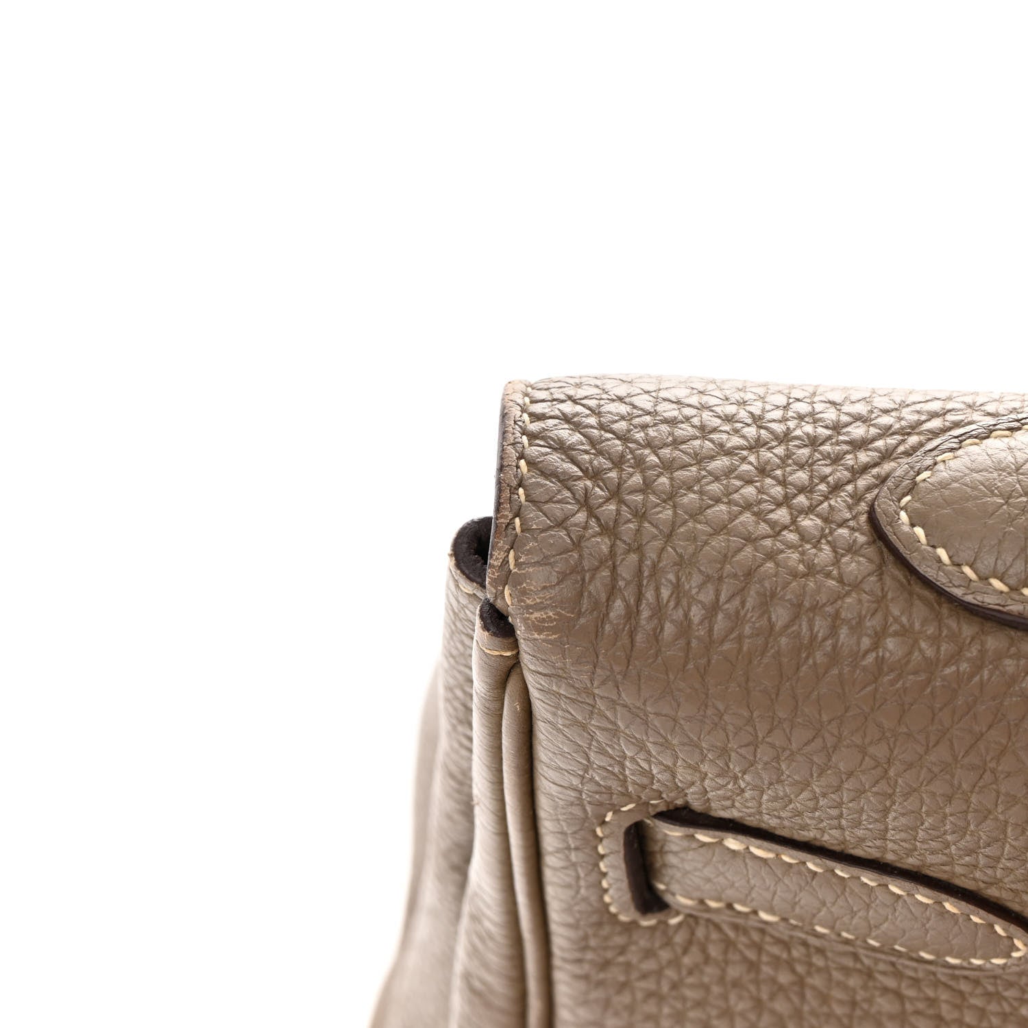 Hermes Togo Kelly Retourne 35 Etoupe 14 of 31