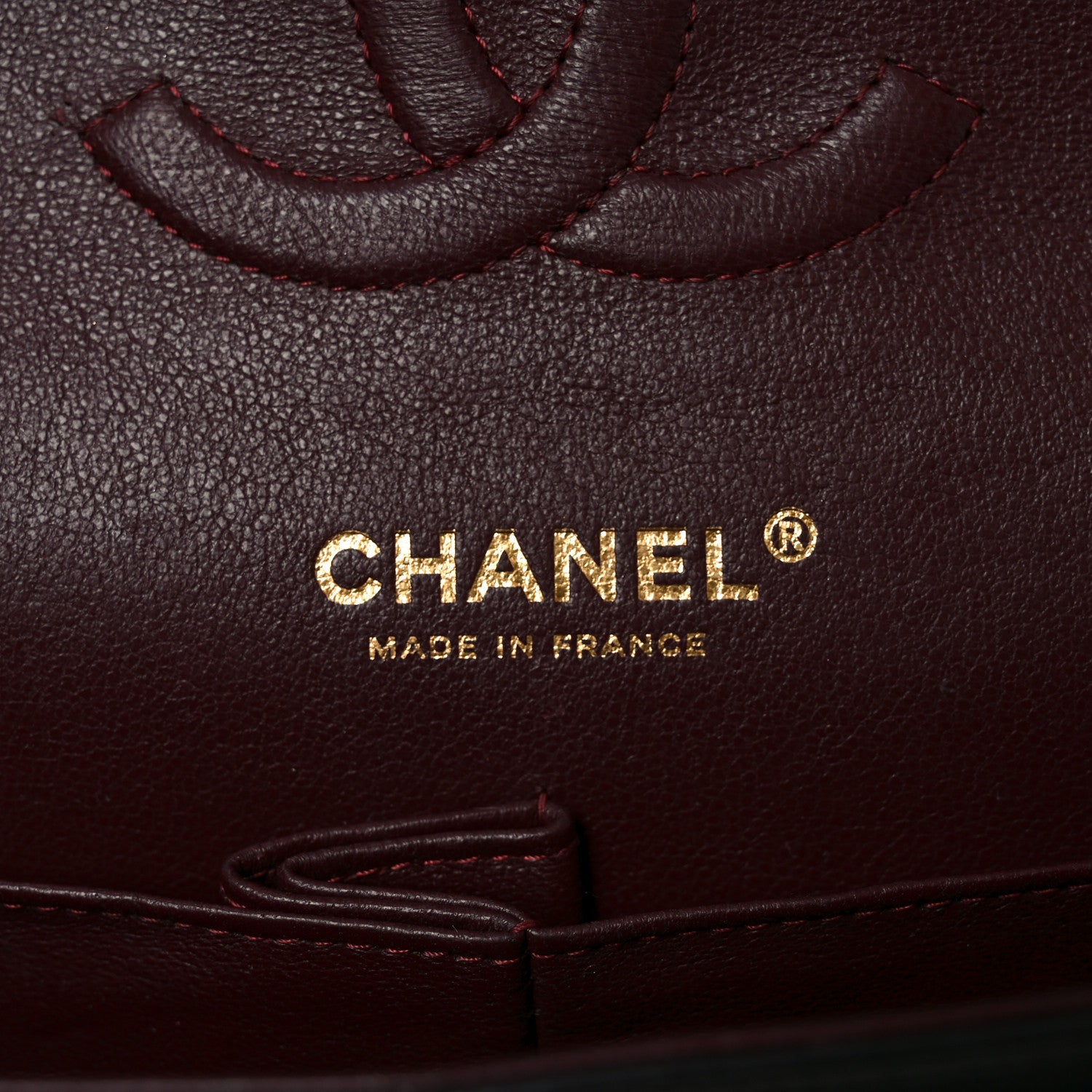 Chanel Lambskin Quilted Medium Double Flap Black 6 of 11
