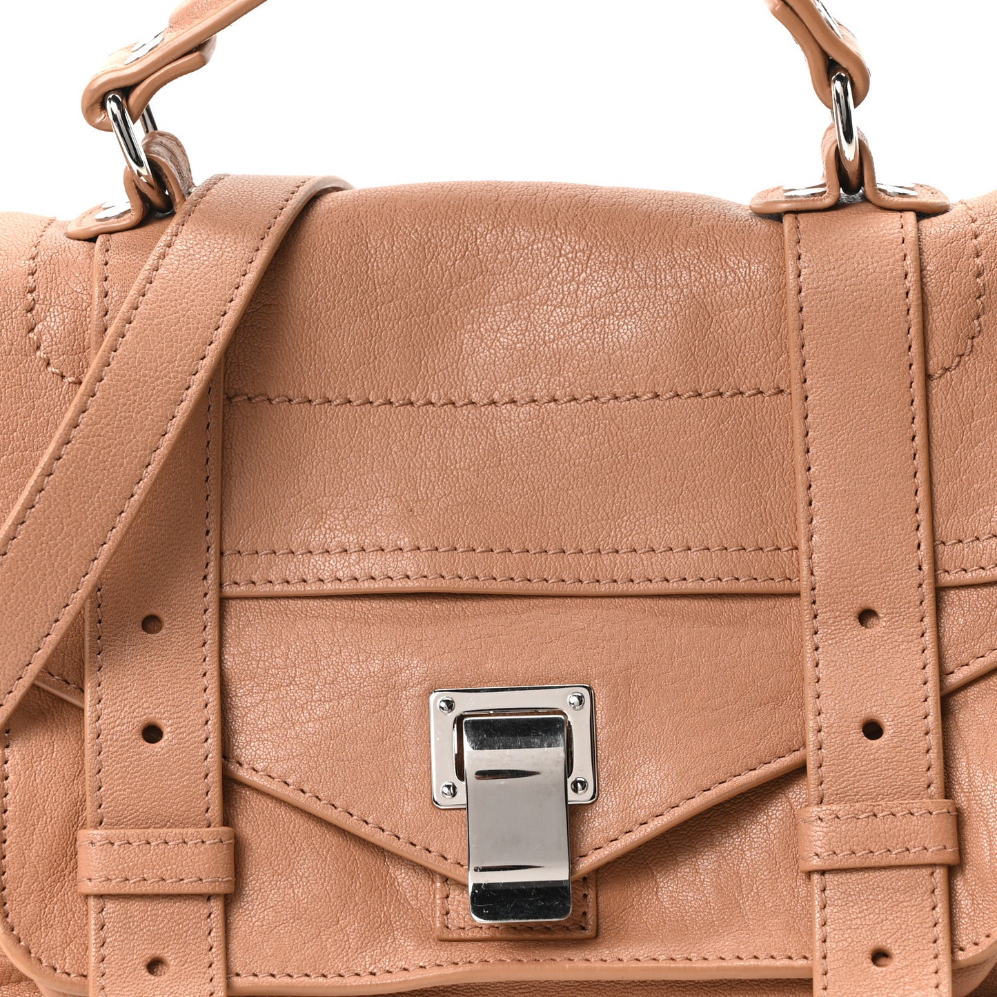 Lambskin Tiny PS1 Satchel Dune