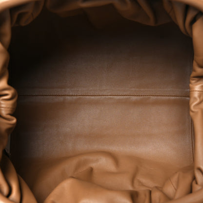 Bottega Veneta Smooth Butter Calf The Pouch Oversized Clutch Cammello 5 of 10