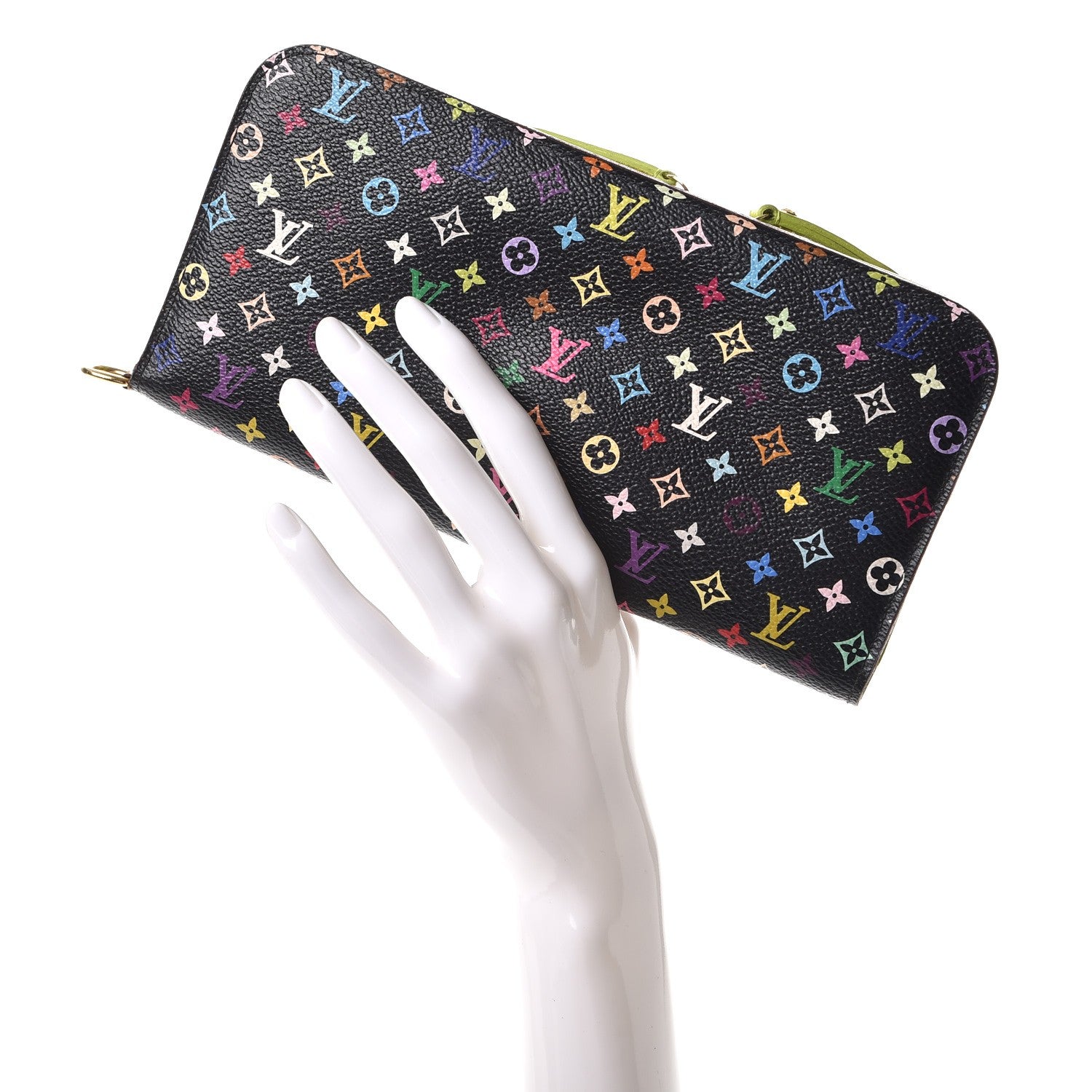 Louis Vuitton Monogram Multicolor Insolite Wallet Black Pistache 2 of 10