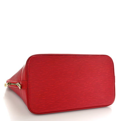 Louis Vuitton Epi Alma PM Castillan Red 4 of 9