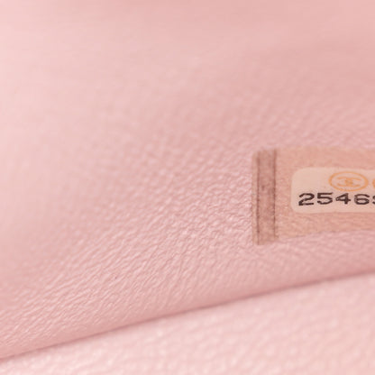 Chanel Lambskin Quilted Medium Double Flap Light Pink 7 of 10