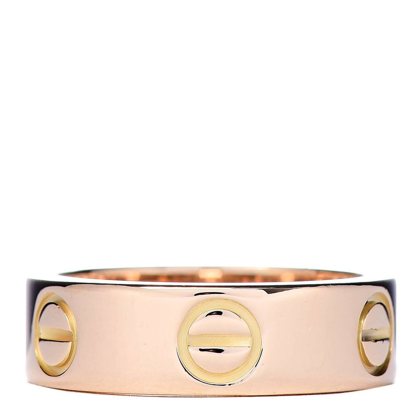 18K Yellow Gold 5.5mm LOVE Ring 49 4.75