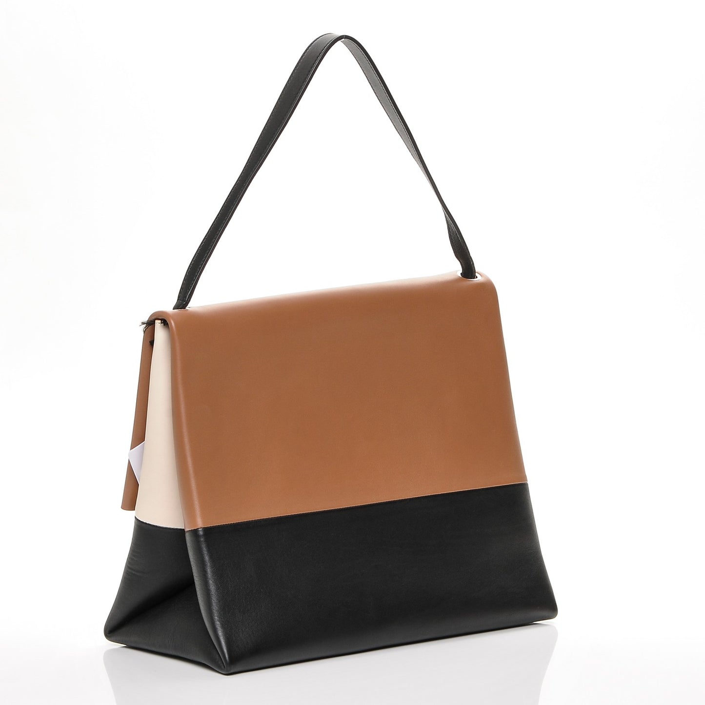 Calfskin All Soft Shoulder Bag Tan