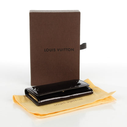 Louis Vuitton Vernis Multicles 4 Key Holder Amarante 4 of 7