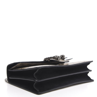 Gucci GG Supreme Monogram Small Dionysus Shoulder Bag Black 4 of 13