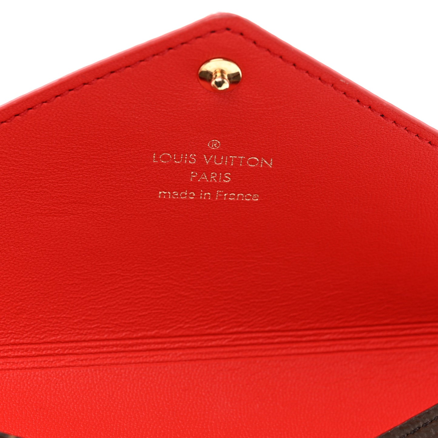 Monogram Medium Kirigami Pochette Insert Coquelicot