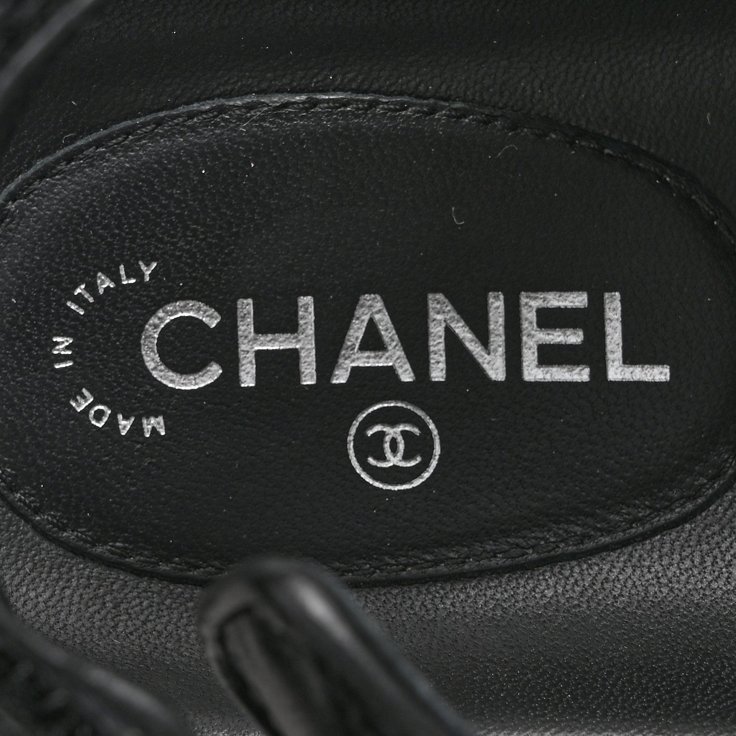 Chanel Lambskin Quilted Velcro Dad Sandals 39 So Black 7 of 9