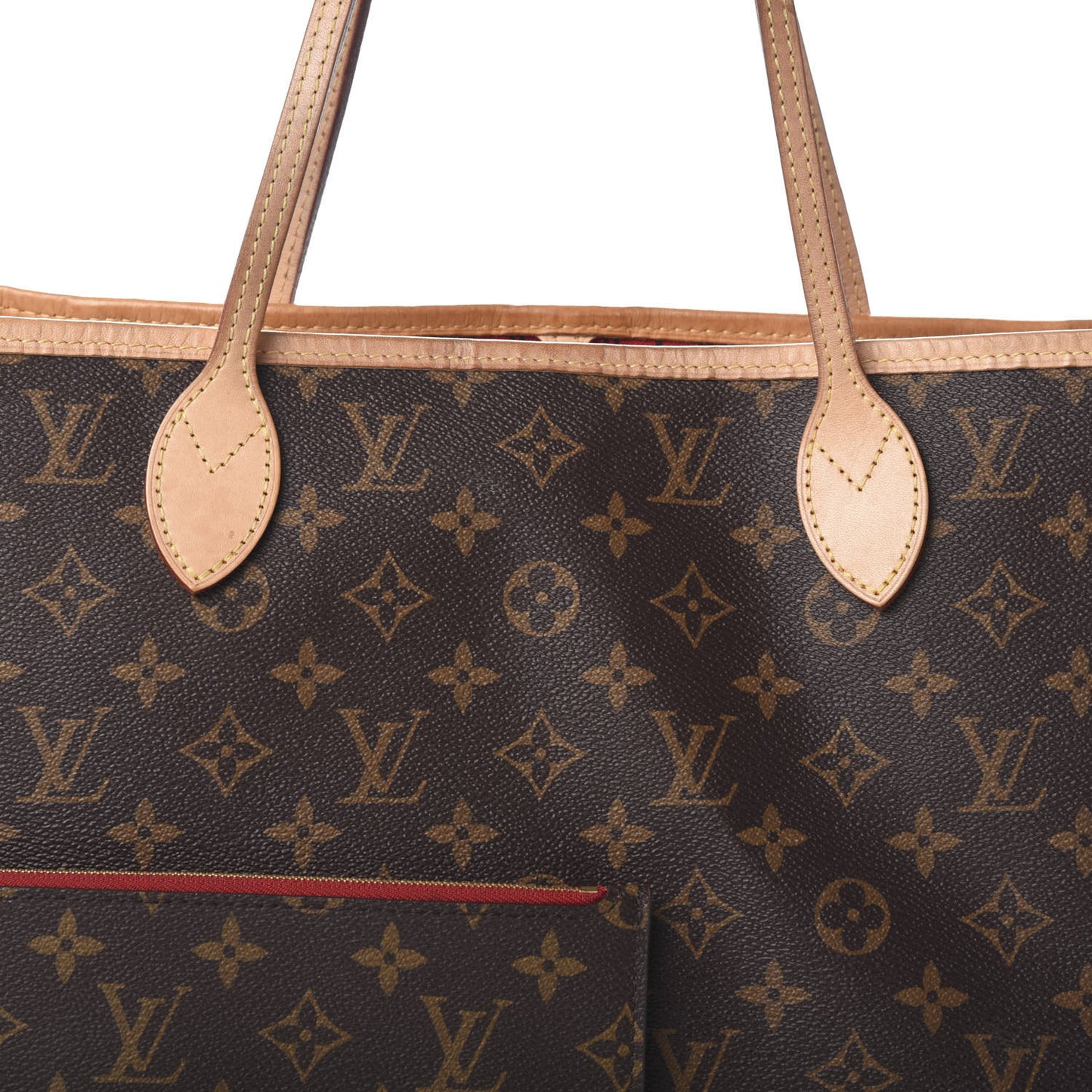 Monogram Neo Neverfull MM Cherry