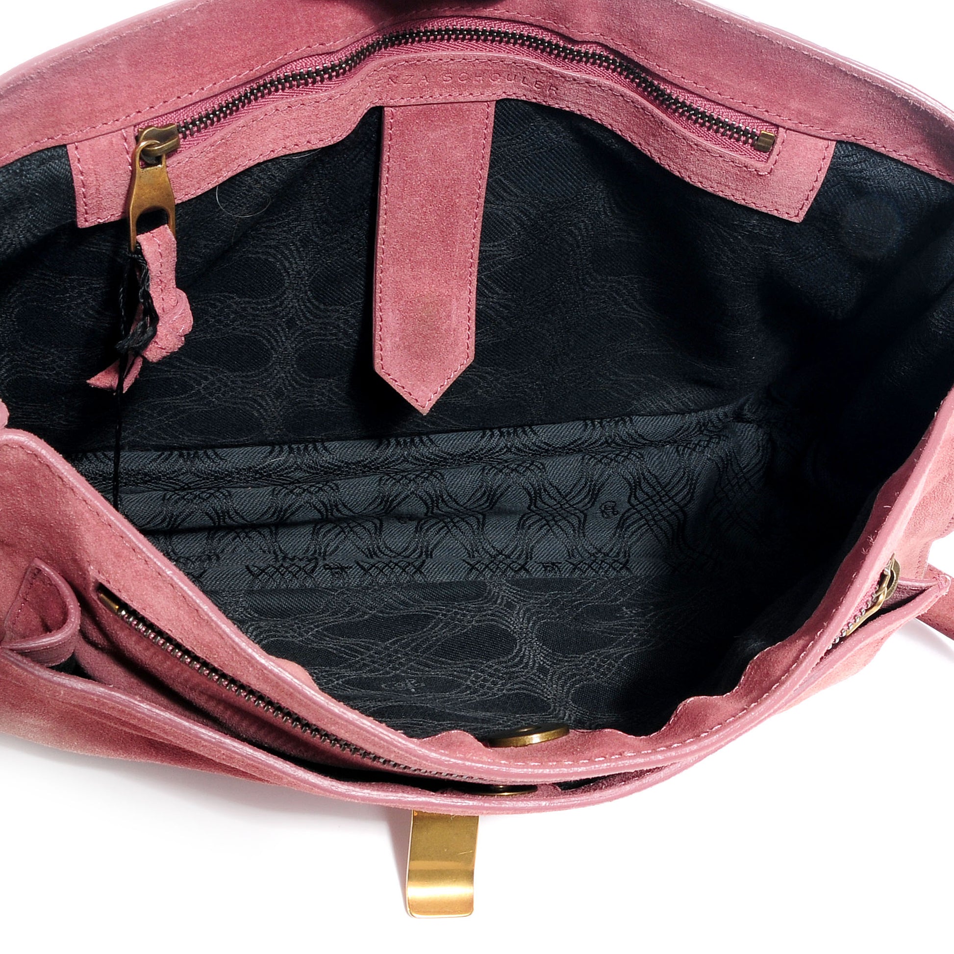 Proenza Schouler Suede PS1 Medium Satchel Antique Pink 5 of 13