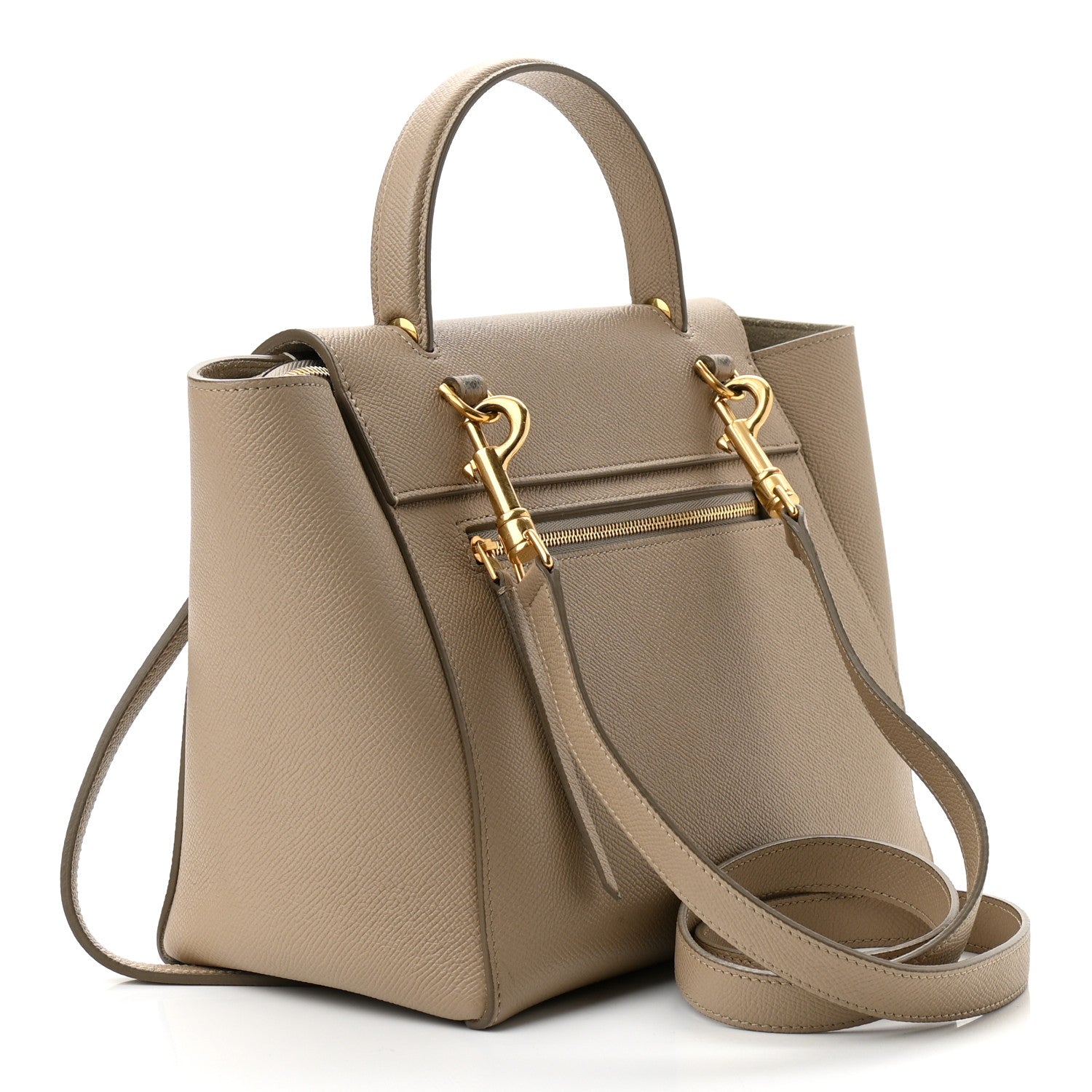 Celine Grained Calfskin Micro Belt Bag Light Taupe 3 of 10