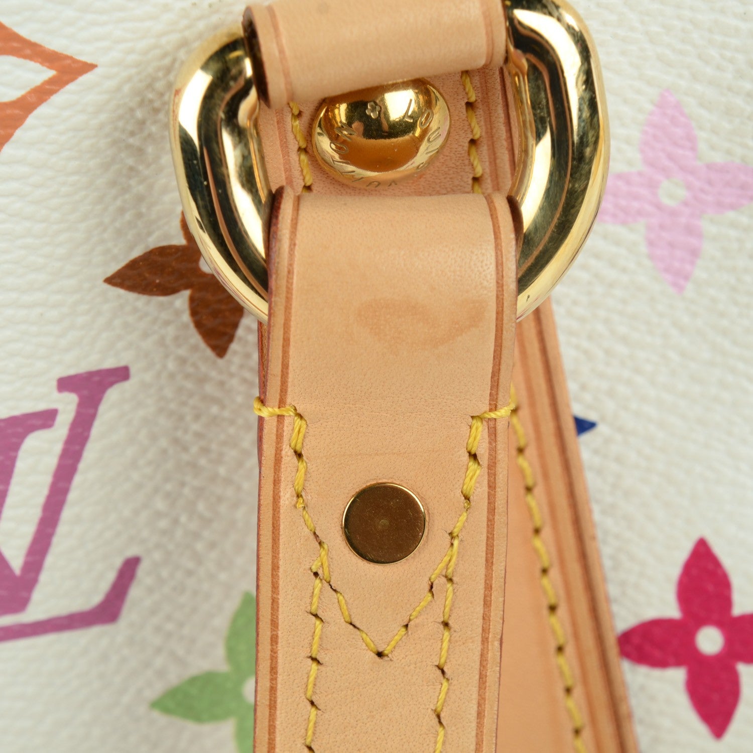 Louis Vuitton Monogram Multicolor Aurelia MM White 2 of 14